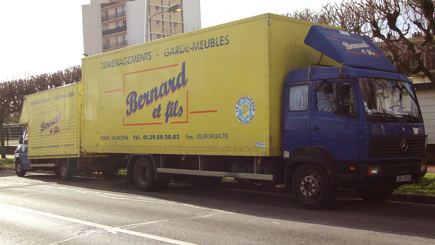 Camion pour déménagements particuliers et professionnels 95